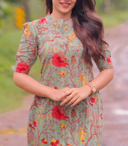 PREMIUM RUBY WEAVE KURTI