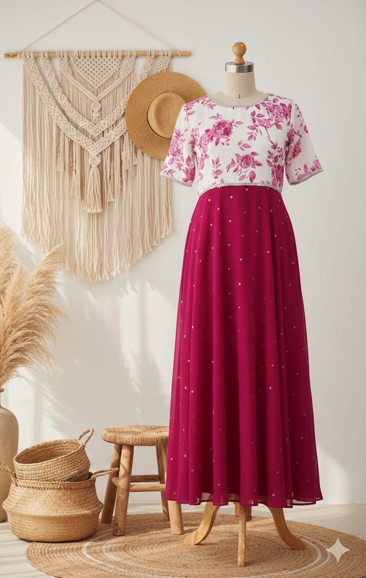 ROSY BLOOM MIDI