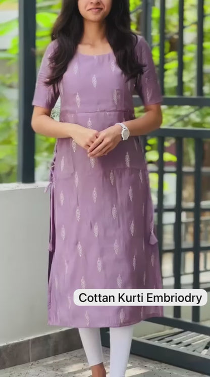 EMBROIDERY FANCY KURTI