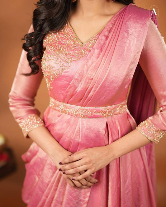 MEENAKARI PRE-DRAPED SAREE