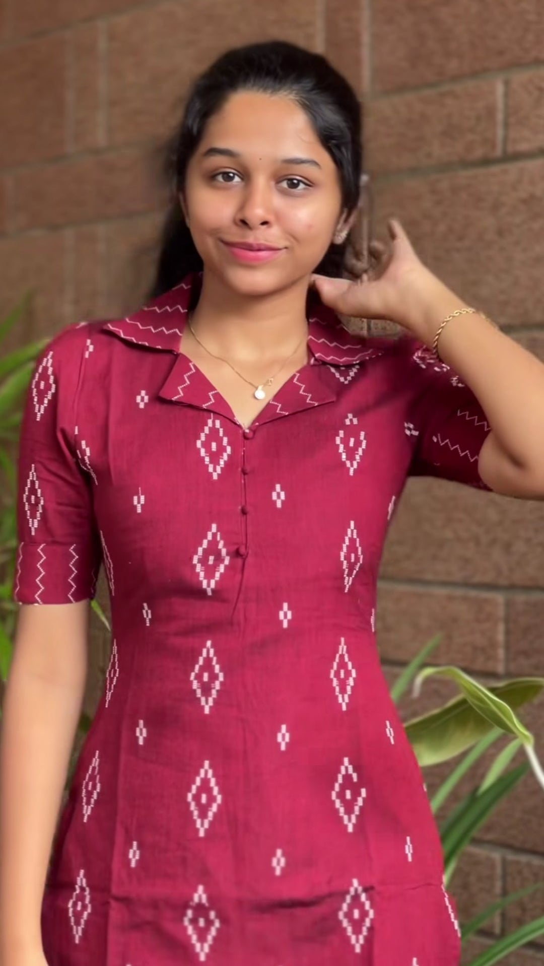 PREMIUM IKKAT PRINTED  CO-ORD SET