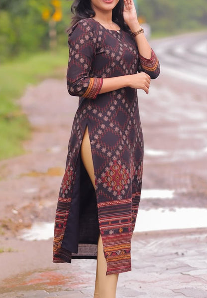 PREMIUM RUBY WEAVE KURTI