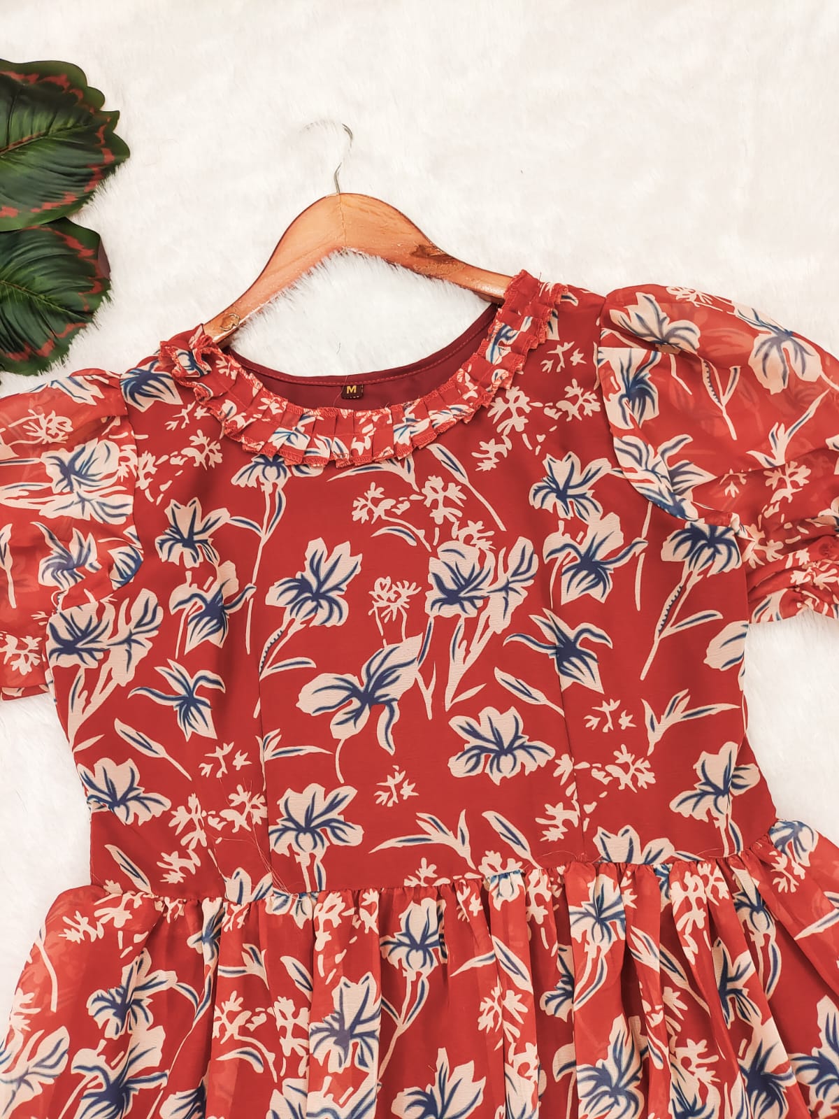 FLORAL KANI PRINT MIDI