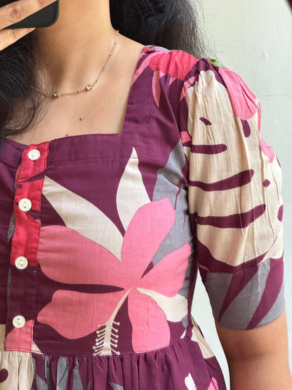 PRINTED FEEDING FRIENDLY MAXI