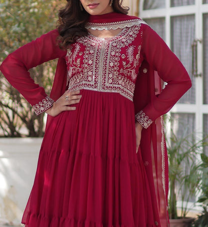 PREMIUM DESIGNER GOWN WITH DUPPTTA