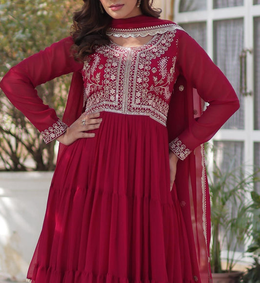 PREMIUM DESIGNER GOWN WITH DUPPTTA