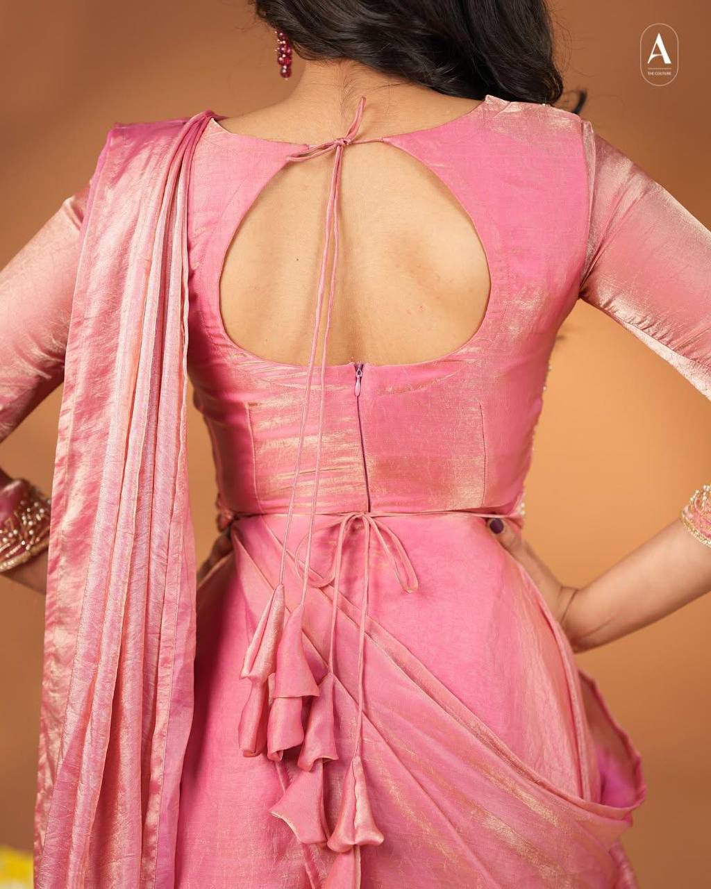 MEENAKARI PRE-DRAPED SAREE