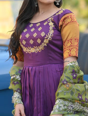 PREMIUM READYMADE GOWN WITH DUPPTTA