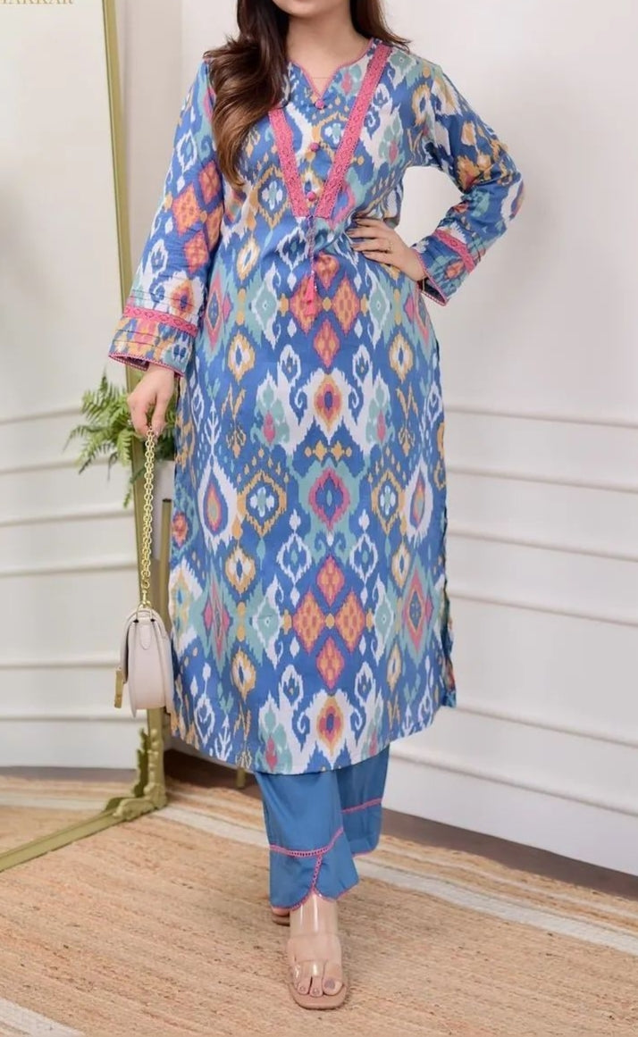 DESIGNER RAYON CO-ORD SET