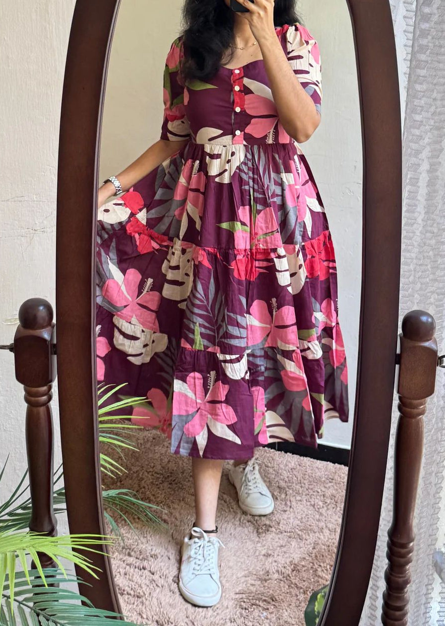 PRINTED FEEDING FRIENDLY MAXI