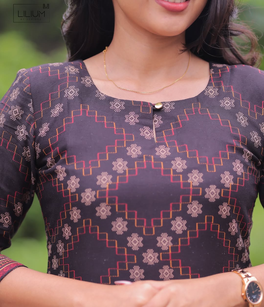 PREMIUM RUBY WEAVE KURTI