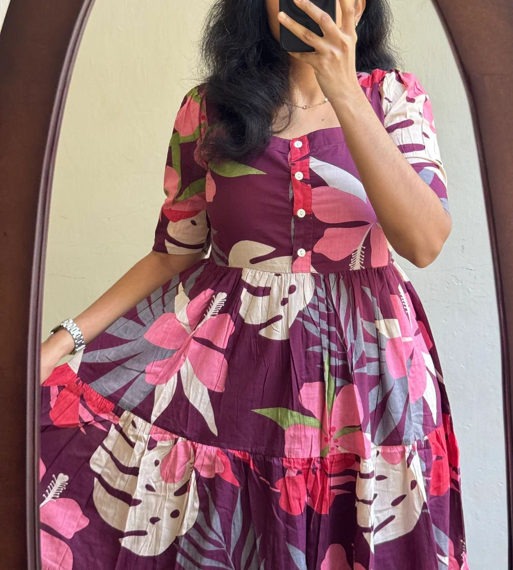 PRINTED FEEDING FRIENDLY MAXI